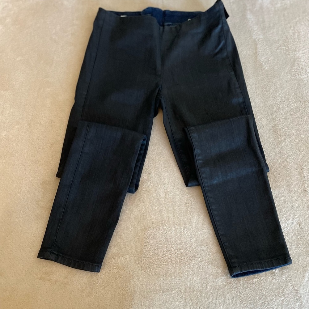 GAP Low Rise Zip Coated Skinny Jeans - Size 25 - Picture 5 of 12